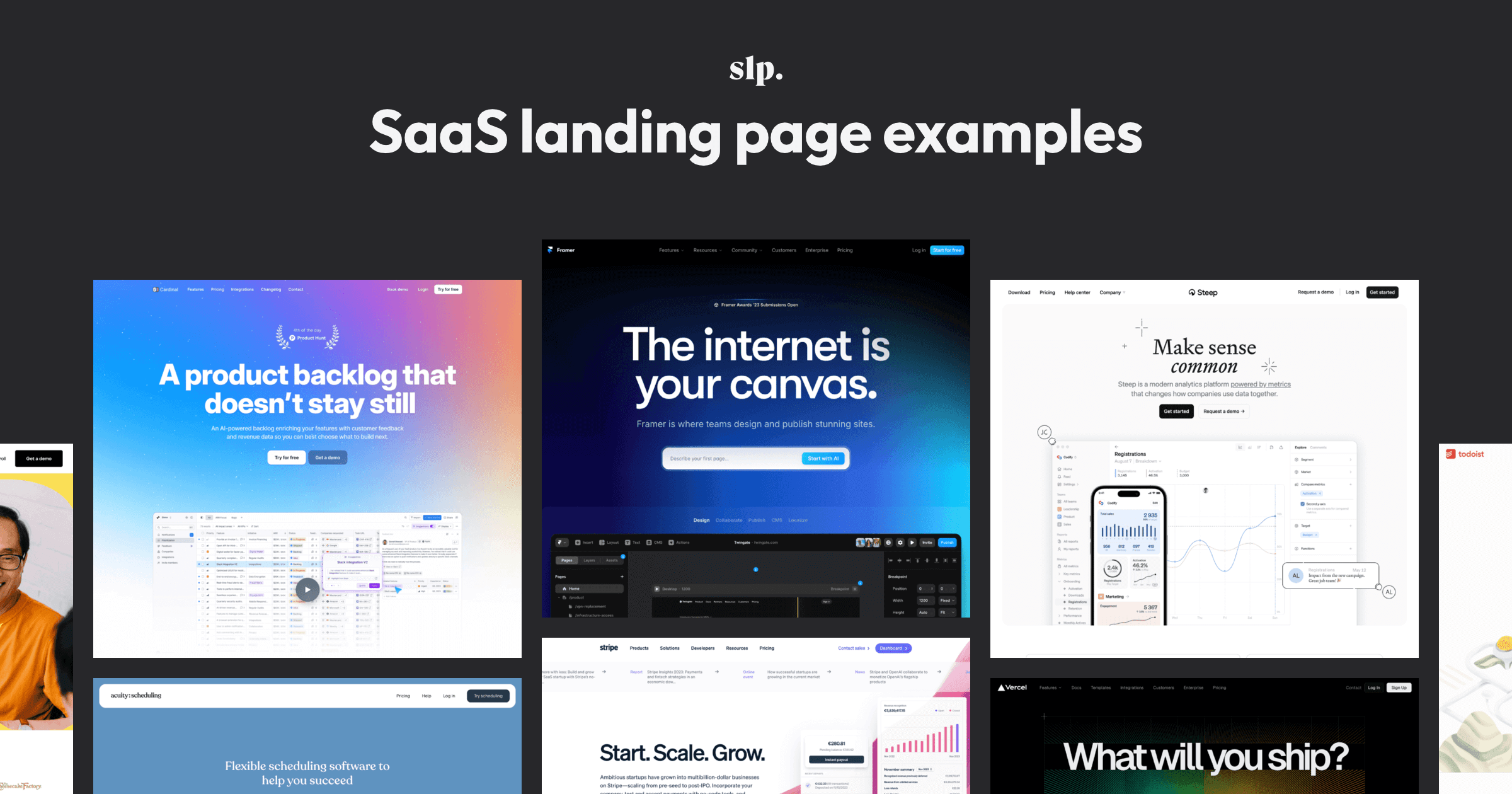 Best Landing Examples For Design Inspiration - SaaS Landing