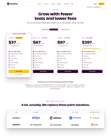 outseta-pricing-page