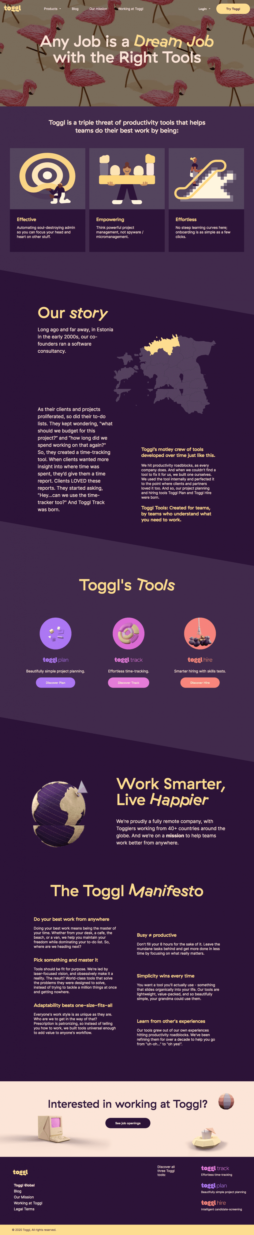 Toggl-about-us-page