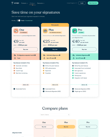 yousign-pricing-page