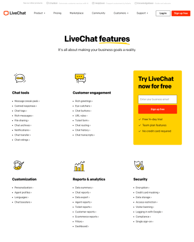 livechat-features-page