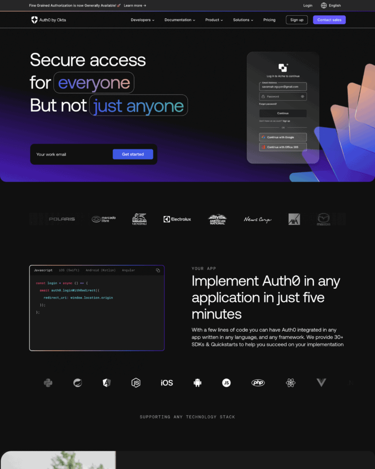 42 Best Dark Landing Page Examples For Design Inspiration - SaaS ...