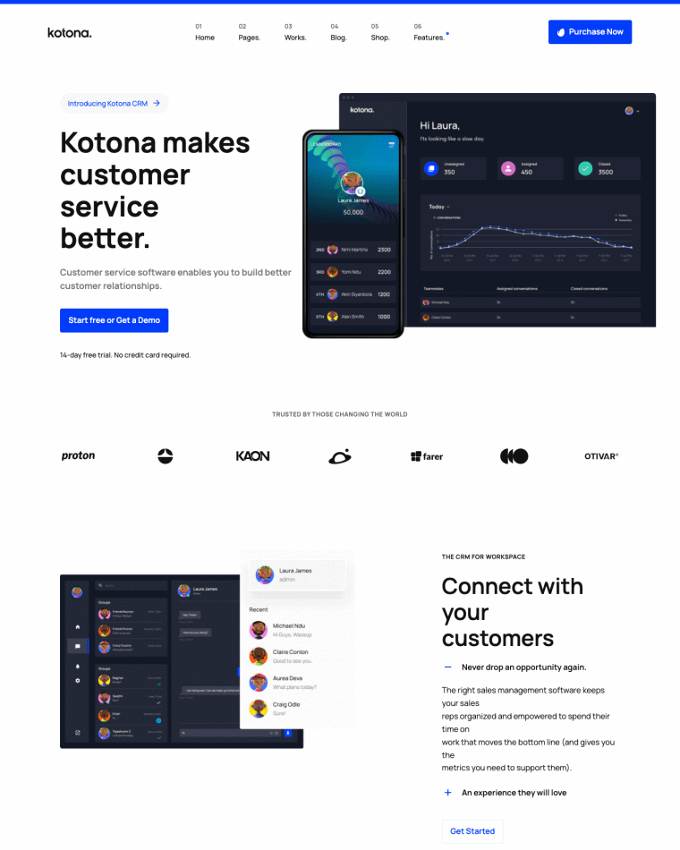 5 Best WordPress Landing Page Templates SaaS Landing Page