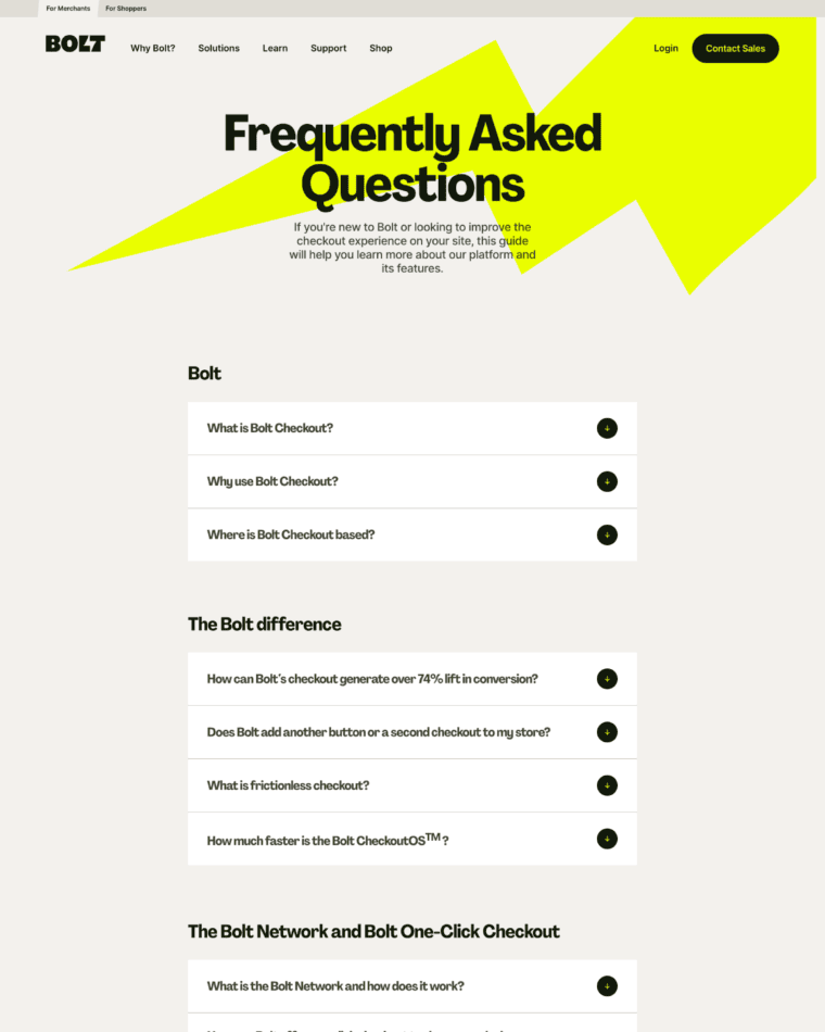 25 Best FAQ Page Examples For Design Inspiration - SaaS Landing Page