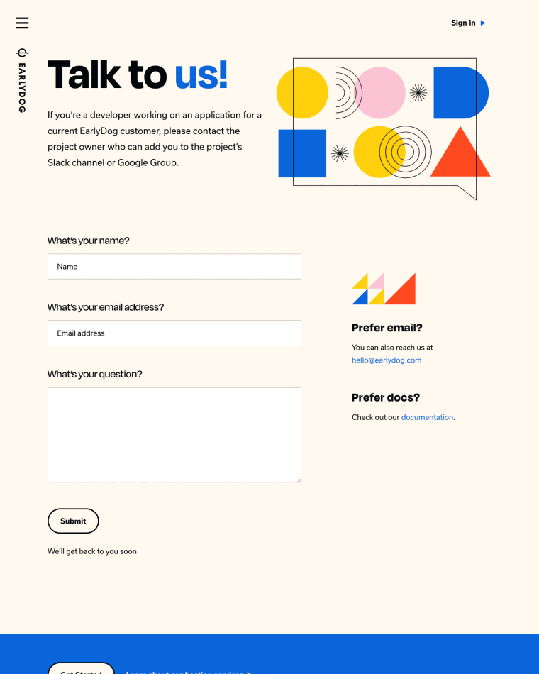 20 Best Contact us Page Examples For Design Inspiration - SaaS Landing Page