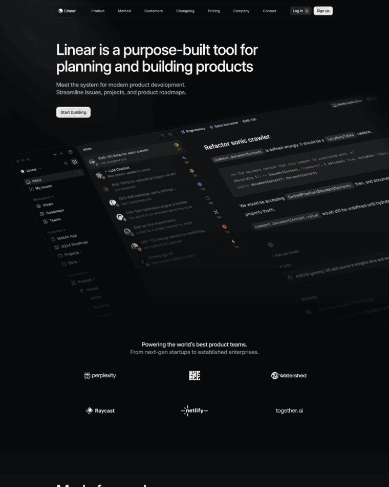 42 Best Dark Landing Page Examples For Design Inspiration - SaaS ...