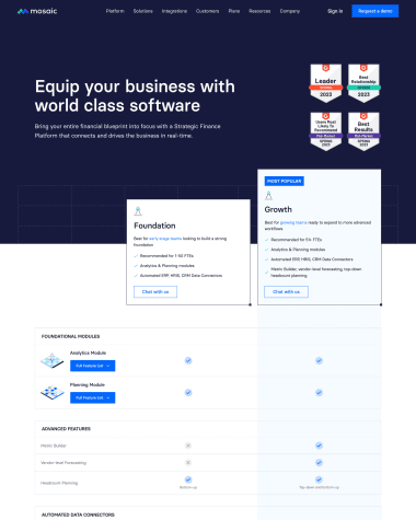 mosaic-pricing-page