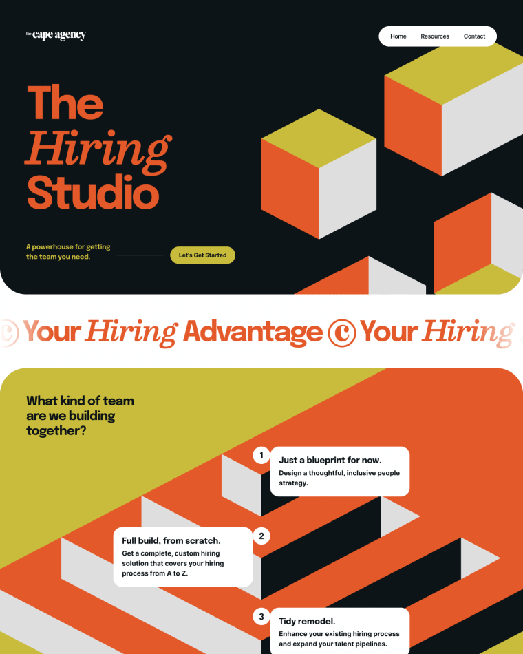 22 best hr landing page examples for design inspiration saas landing page
