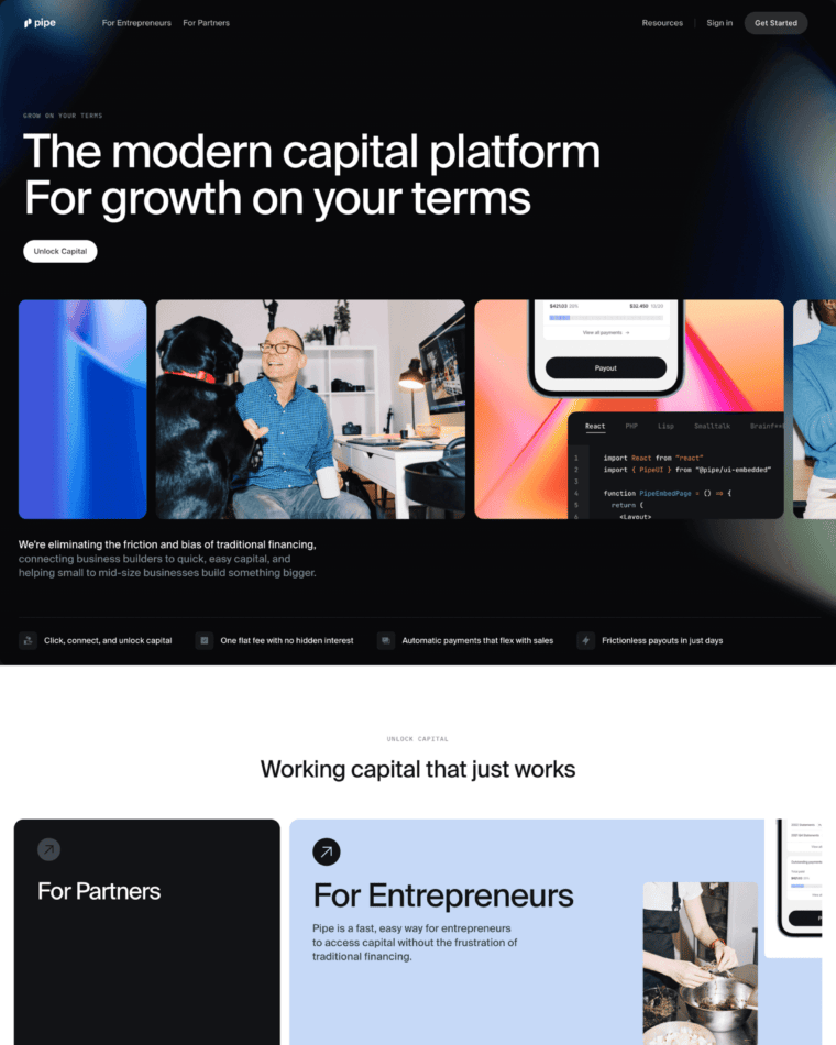 42 Best Dark Landing Page Examples For Design Inspiration - SaaS ...