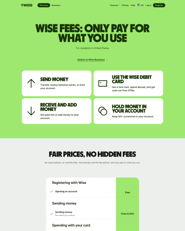 wise-pricing-page
