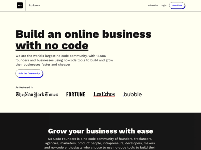 no code founders