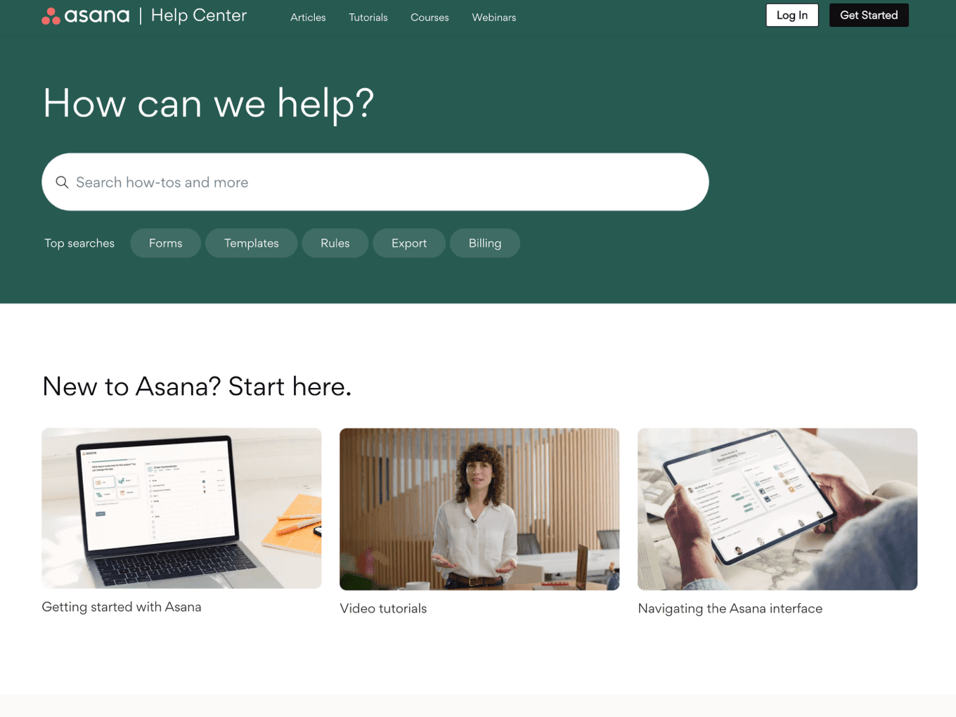 15 Beautiful Examples of Help Center & Support Pages - SaaS Landing Page