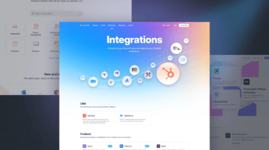 Outstanding Integration Page Examples