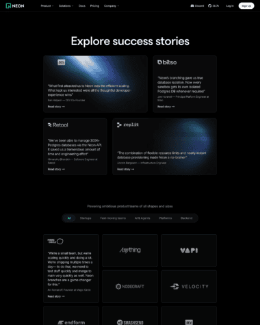 neon-testimonials-page