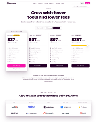 outseta-pricing-page