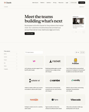 claude-testimonial-page